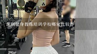 深圳健身教练培训学校哪家比较好