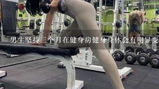 男生坚持三个月在健身房健身身体会有明显变化嚒?