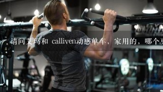 请问艾玛和 calliven动感单车，家用的，哪个更好？都是一千多