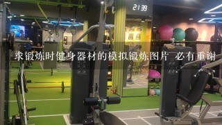 求锻炼时健身器材的模拟锻炼图片 必有重谢