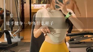 徒手健身1年多什么样子